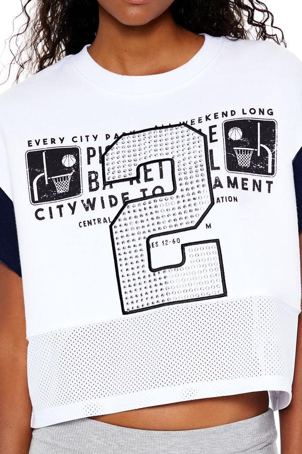 Forever 21 Fleece 2 Graphic Cropped Tee