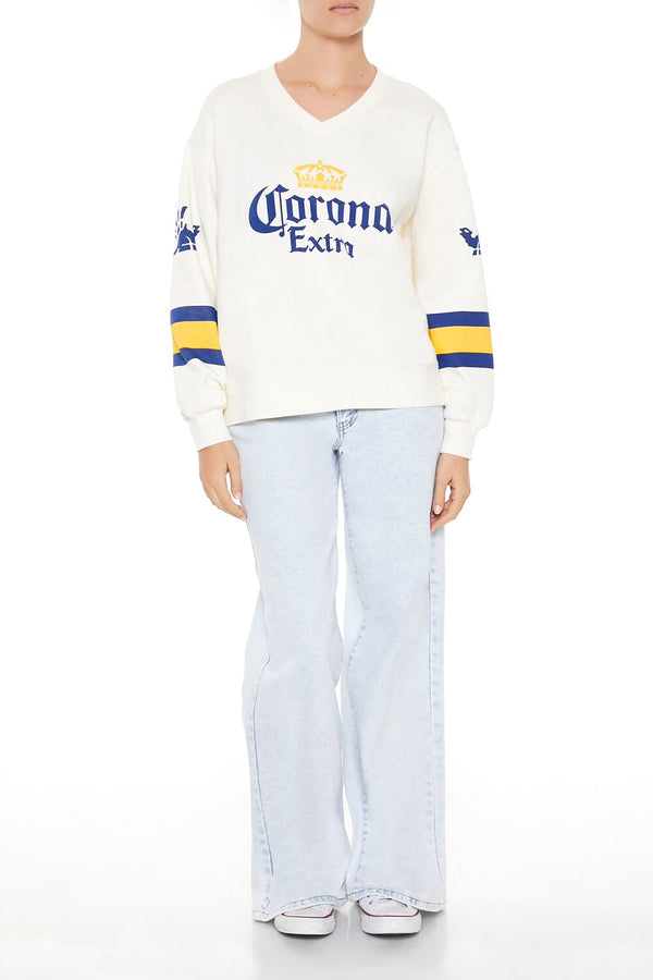 Forever 21 Fleece Corona Extra Oversized Top