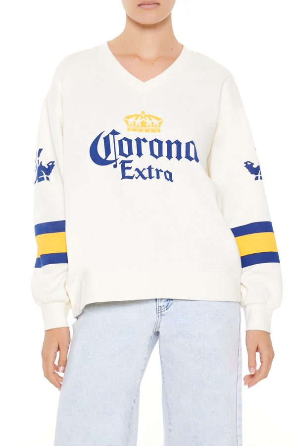 forever 21 Fleece Corona Extra Oversized Top