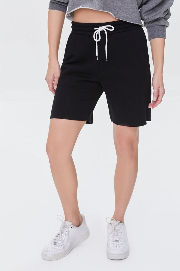 Forever 21 Fleece Drawstring Sweatshorts