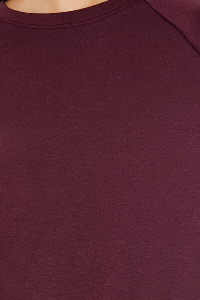 Forever 21 Fleece Raglan Pullover