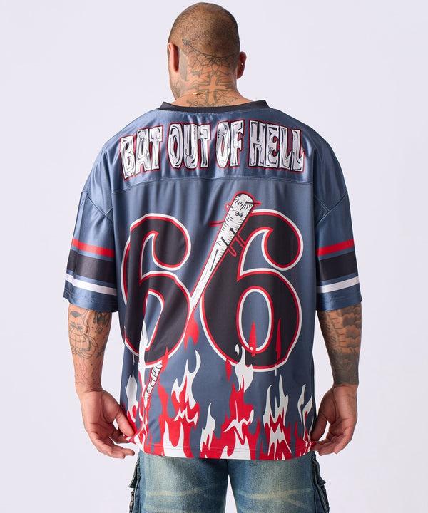 Forever 21 Football Jersey 66 - Grey