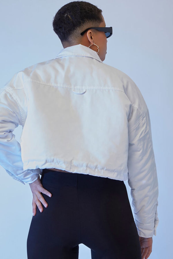 Forever 21 FUBU Toggle-Hem Cropped Jacket