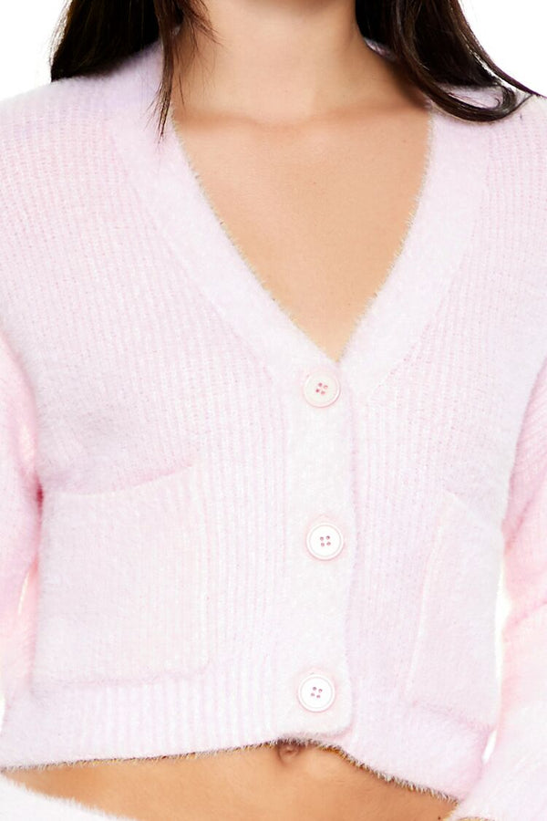 Forever 21 Fuzzy Cardigan Sweater