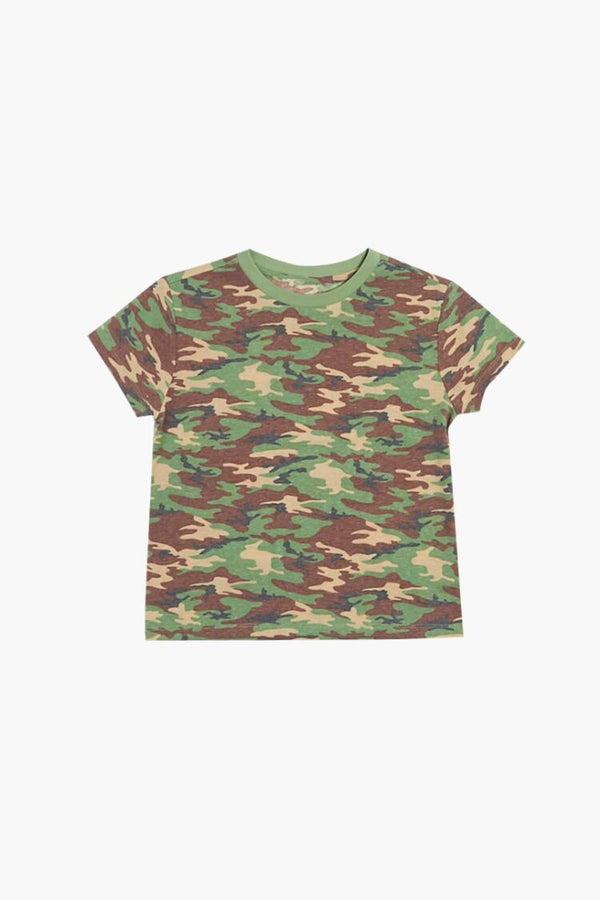 forever 21 Girls Camo Print Tee (Kids)