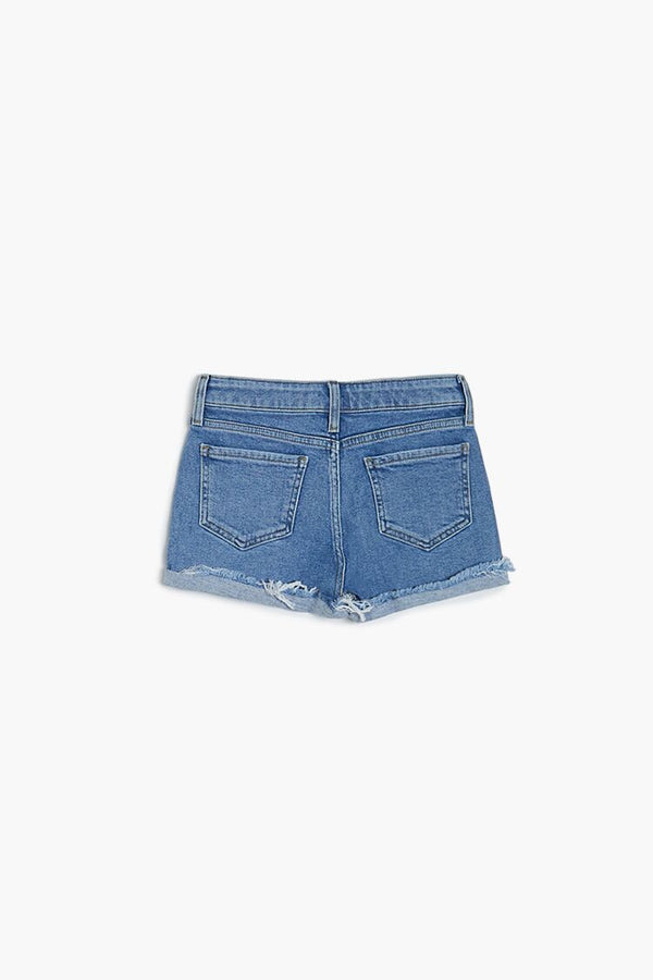 Forever 21 Girls Distressed Denim Shorts (Kids)