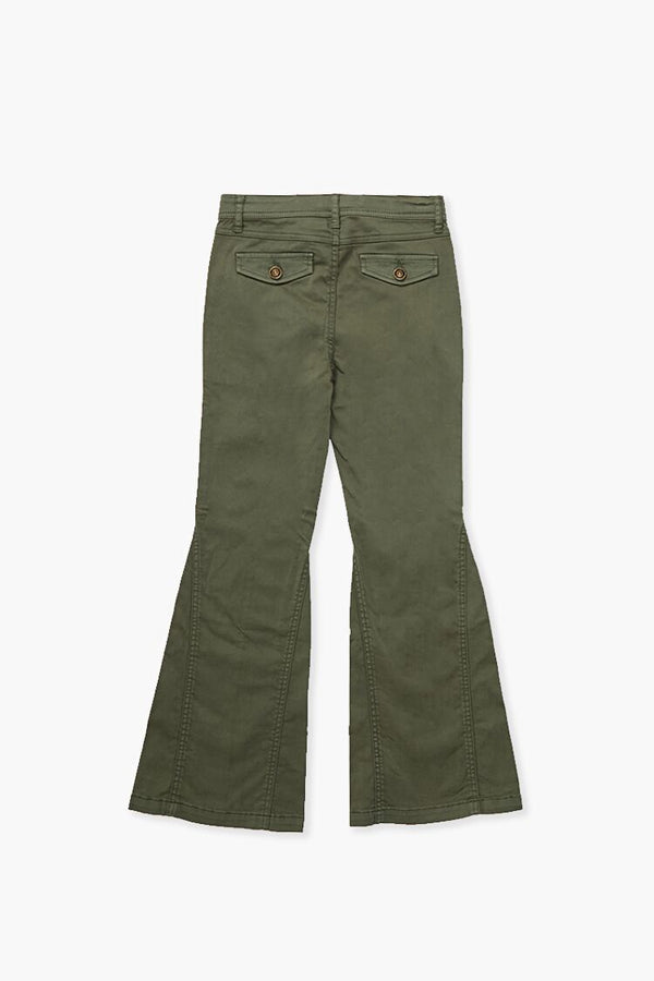 Forever 21 Girls High-Rise Flare Pants (Kids)