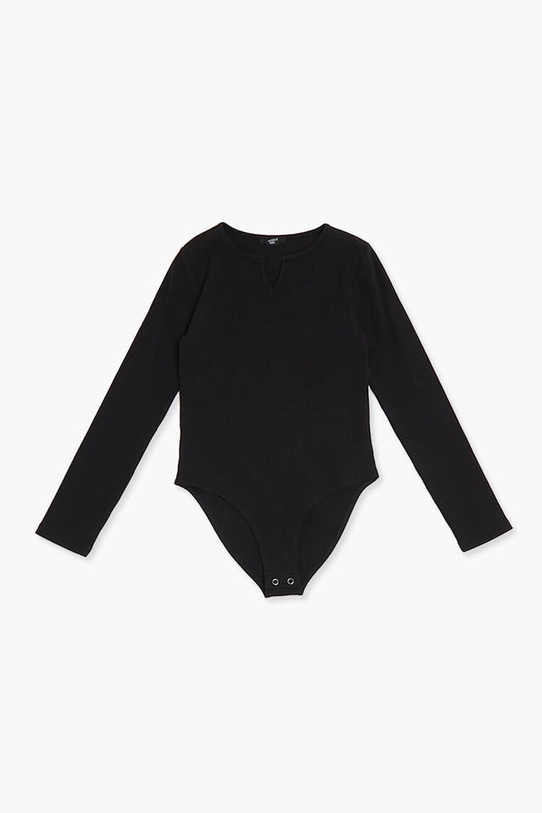 forever 21 Girls Split-Neck Bodysuit (Kids)