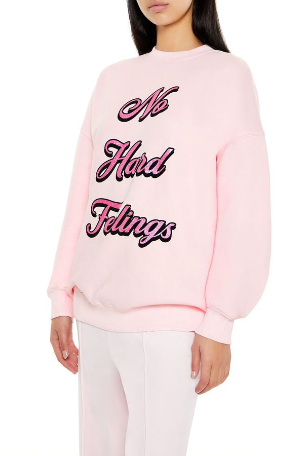 Forever 21 Glitter No Hard Feelings Pullover
