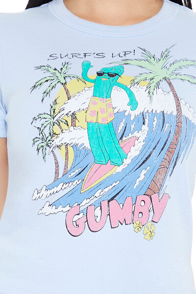Forever 21 Gumby Graphic Baby Tee