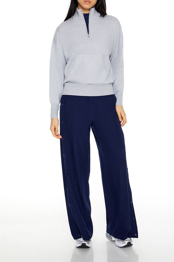 Forever 21 Half-Zip Funnel Neck Sweater