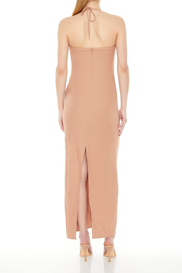 Forever 21 Halter Maxi Column Dress