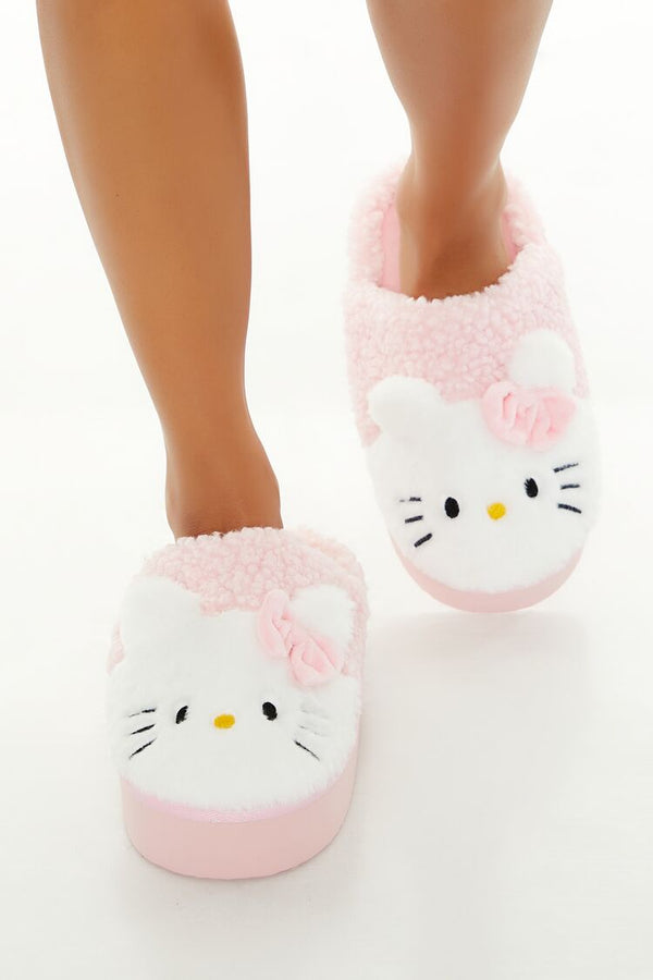 Forever 21 Hello Kitty Platform House Slippers