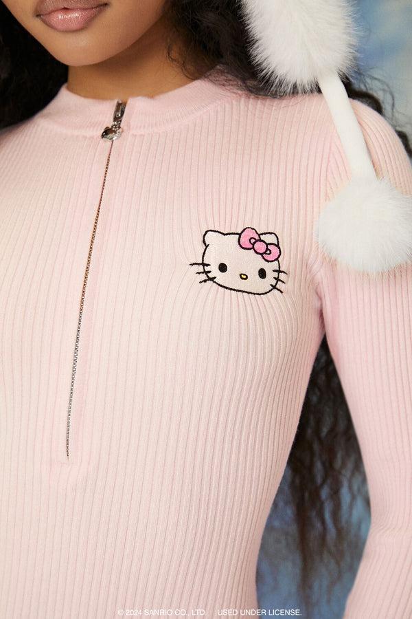 Forever 21 Hello Kitty Ribbed Jumpsuit