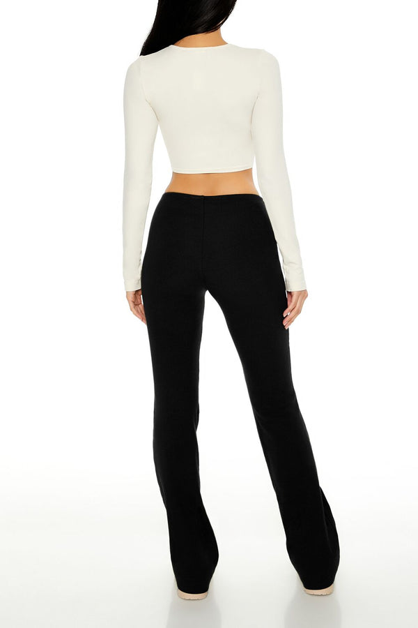 Forever 21 High-Rise Flare Leggings