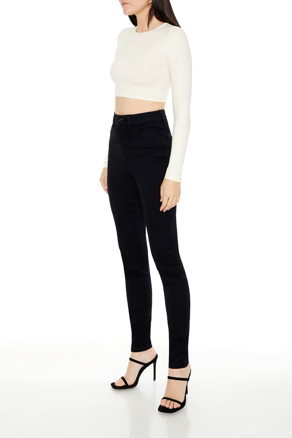 Forever 21 High-Rise Skinny Jeans