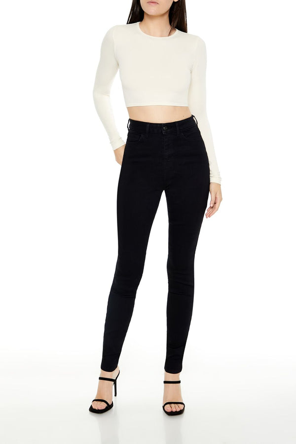 forever 21 High-Rise Skinny Jeans