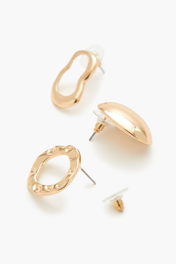 Forever 21 Hoop Drop Earring Set