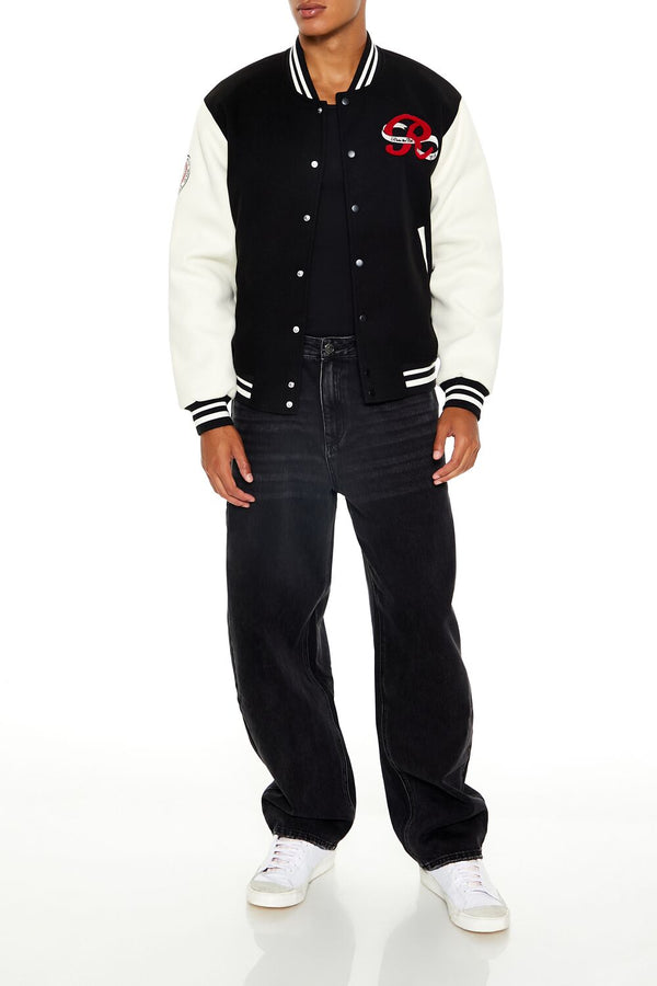 Forever 21 Horseshoe Varsity Bomber Jacket