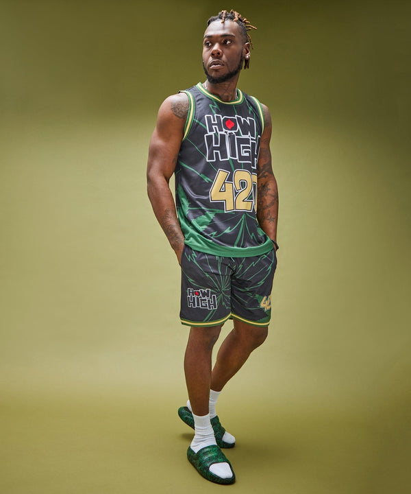 Forever 21 How High Basketball Short - Black