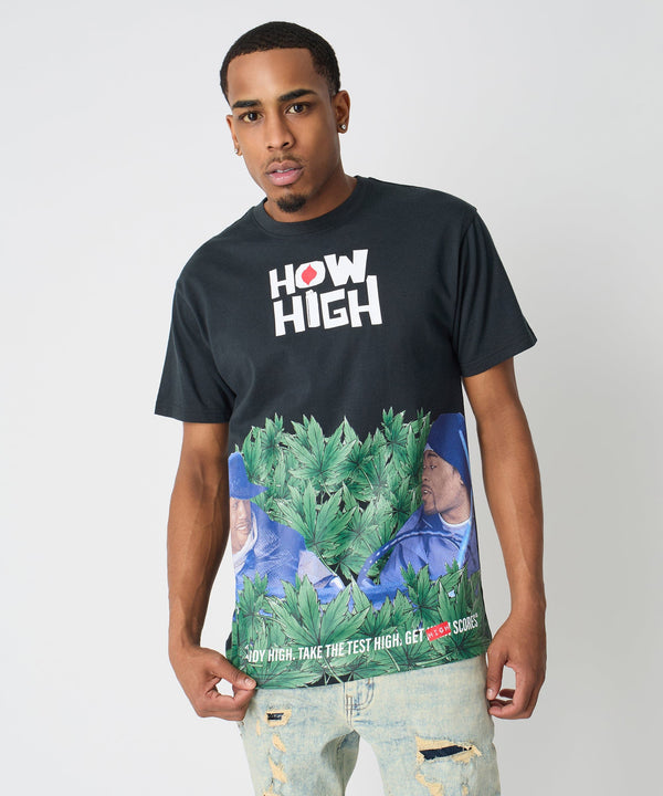 forever 21 How High Short Sleeve Tee - Black