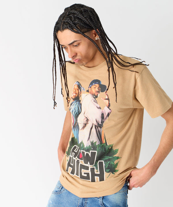 Forever 21 How High Short Sleeve Tee - Khaki