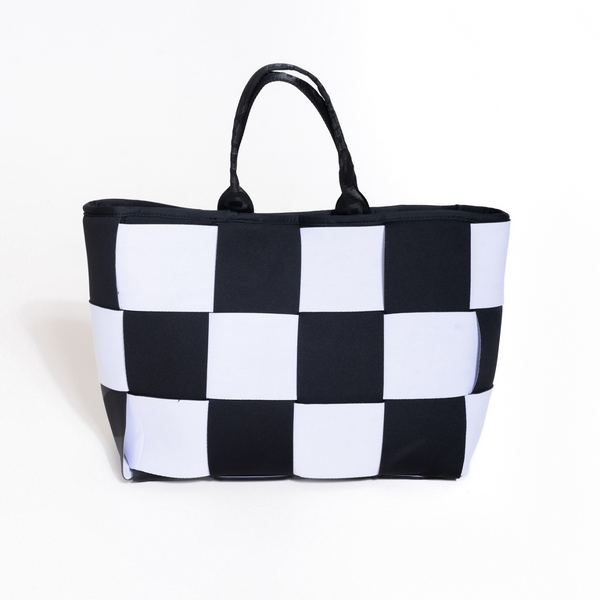 Forever 21 ICON TOTE BLACK And WHITE