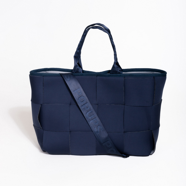 forever 21 ICON TOTE DEEP BLUE