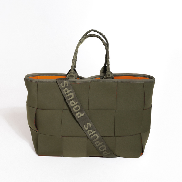 forever 21 ICON TOTE SAFARI GREEN
