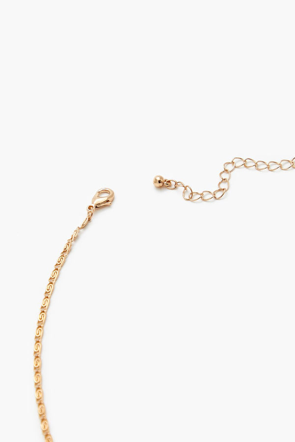 Forever 21 Iridescent Cross Pendant Necklace