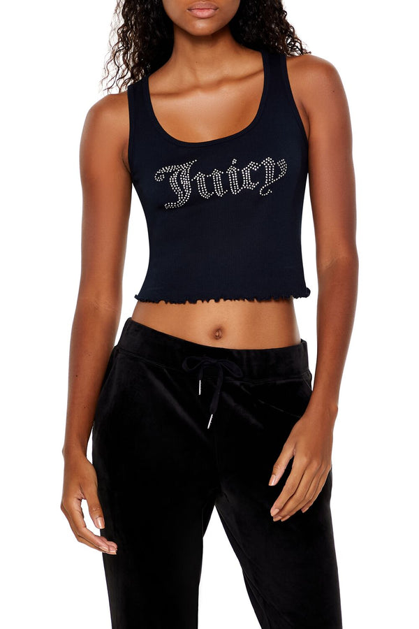 forever 21 Juicy Couture Cropped Tank Top