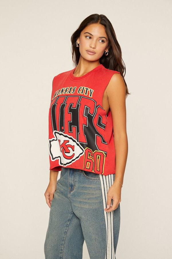 Forever 21 Kansas City Chiefs Graphic Muscle Tee