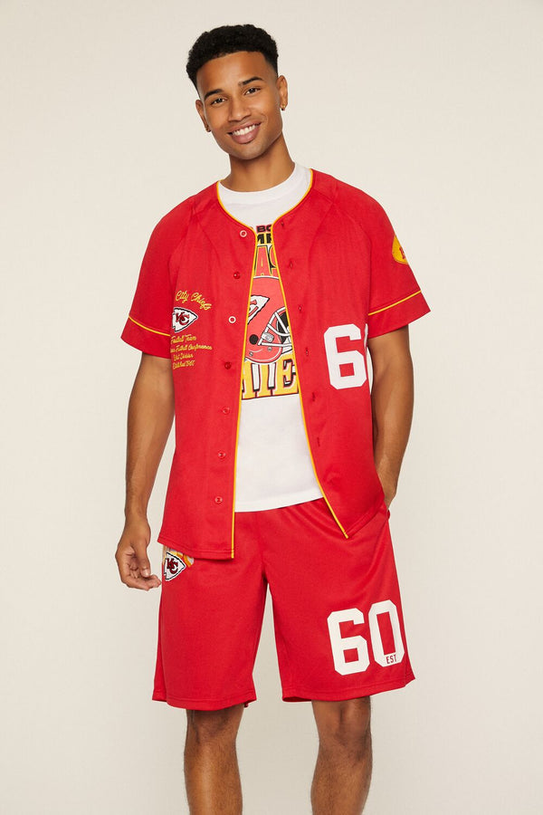 Forever 21 Kansas City Chiefs Mesh Shorts