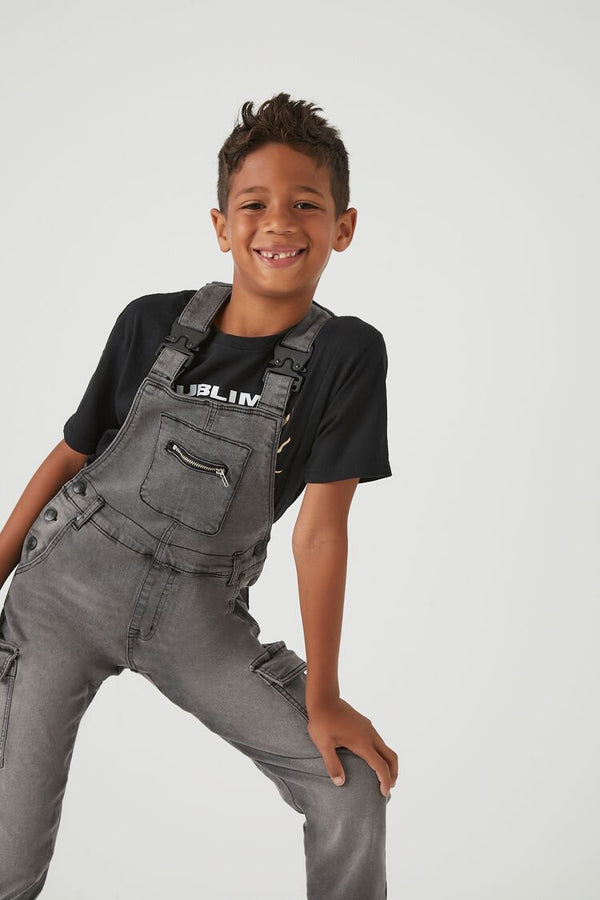 Forever 21 Kids Release Buckle Overalls (Girls + Boys)