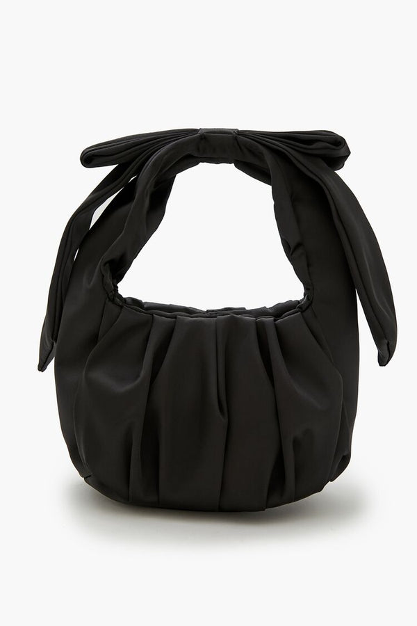 forever 21 Knotted Satin Handbag