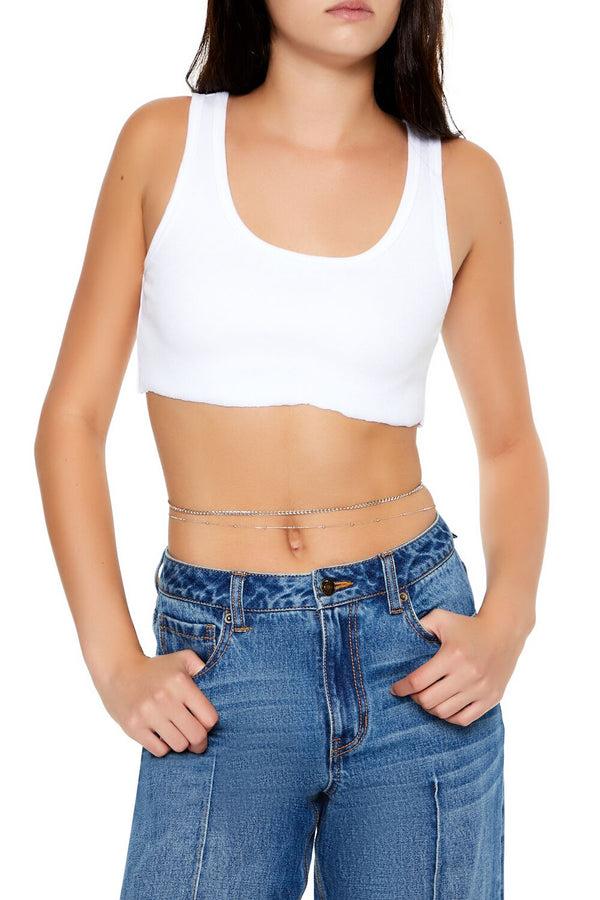 forever 21 Layered Beaded Belly Chain