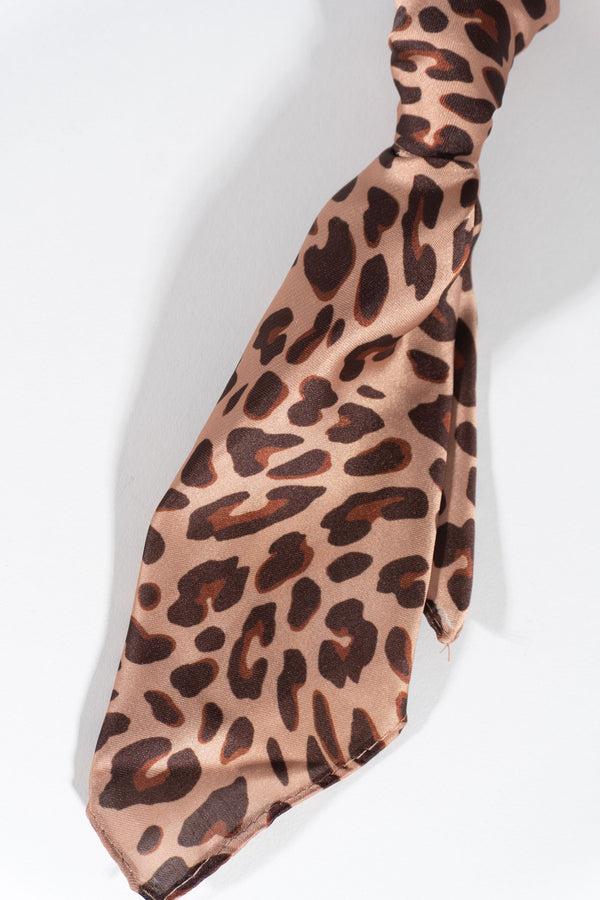 Forever 21 Leopard Print Head Wrap Scarf
