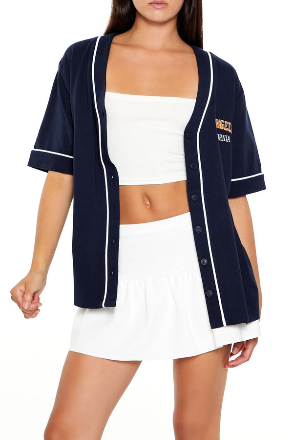 forever 21 Los Angeles Baseball Jersey