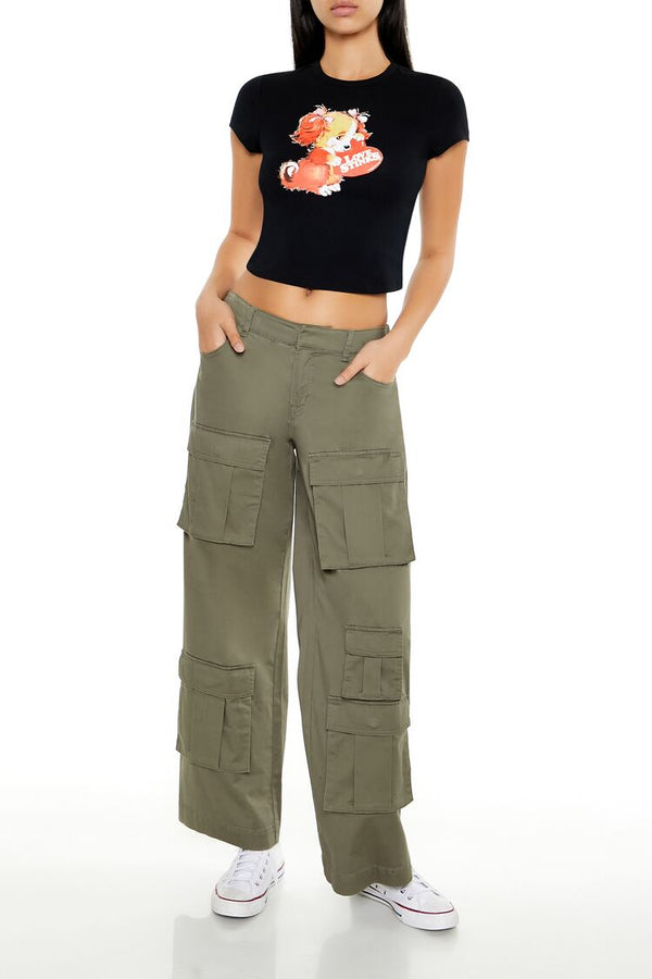 Forever 21 Love Stinks Graphic Baby Tee