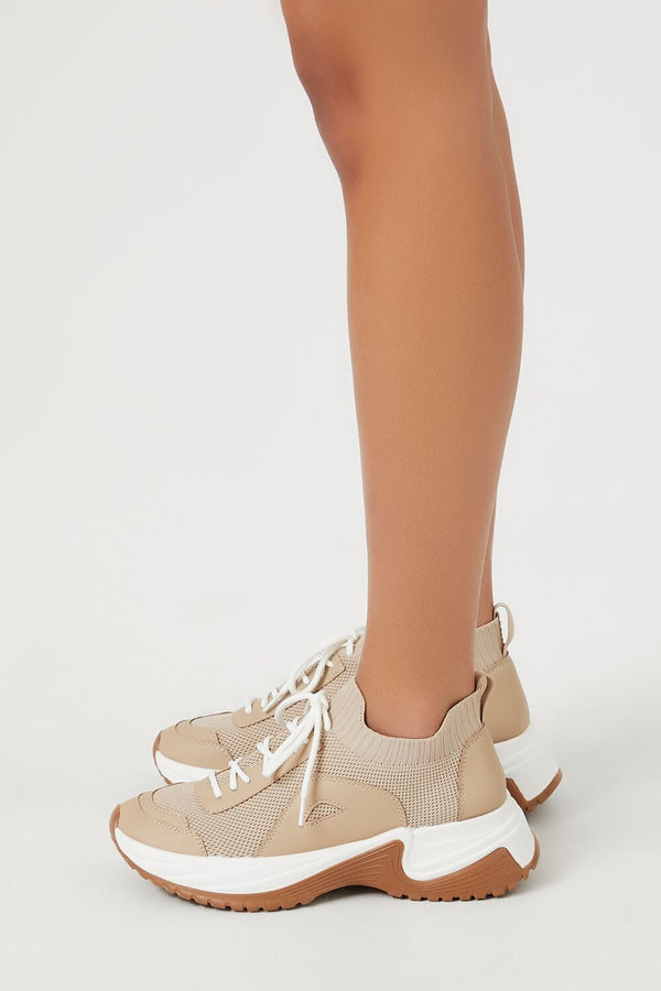 Forever 21 Low-Top Sock Sneakers