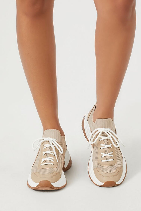 Forever 21 Low-Top Sock Sneakers