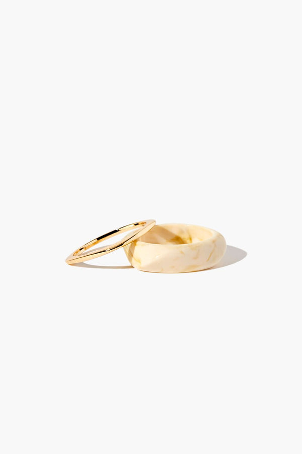 Forever 21 Marble Bangle Bracelet Set