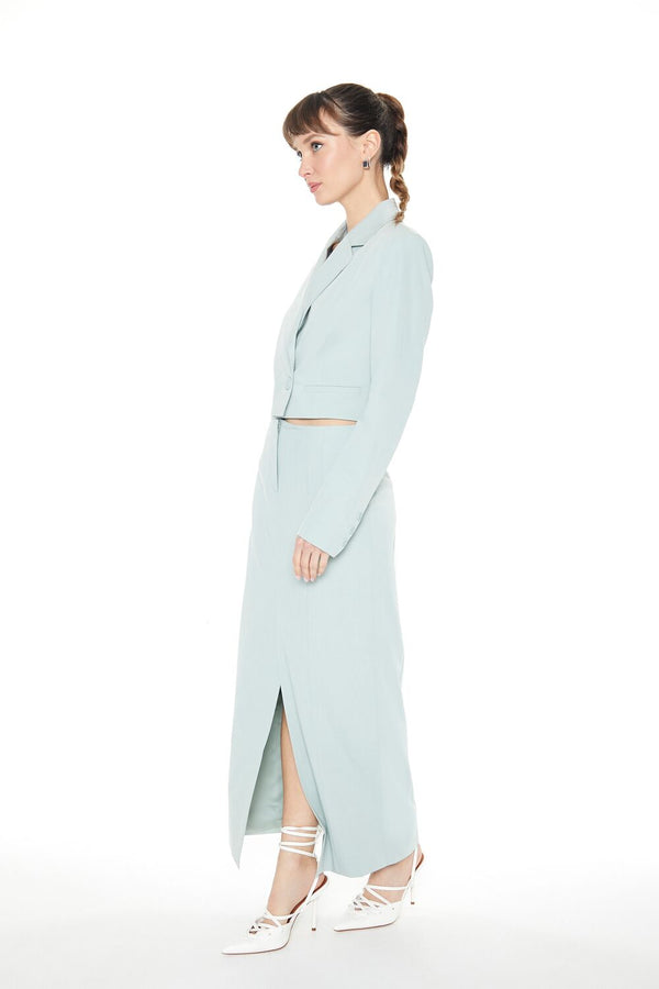 Forever 21 Maxi Slit Skirt