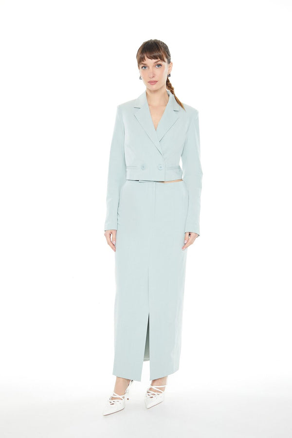 Forever 21 Maxi Slit Skirt
