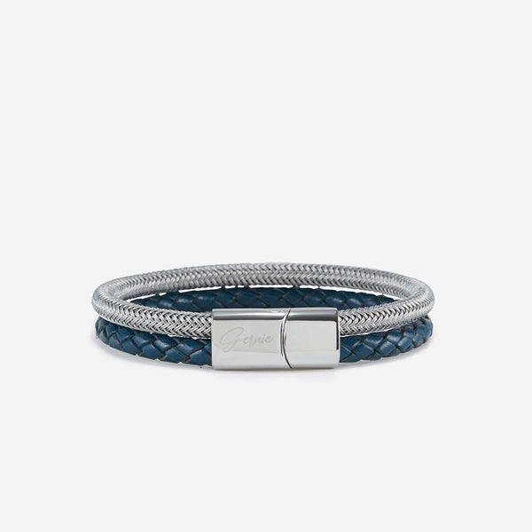 Forever 21 Men's Genuine Leather Selma Bracelet