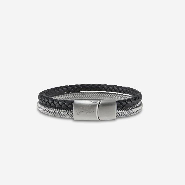 forever 21 Men's Genuine Leather Selma Bracelet
