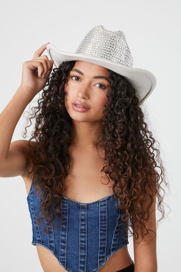 forever 21 Metallic Cowboy Hat