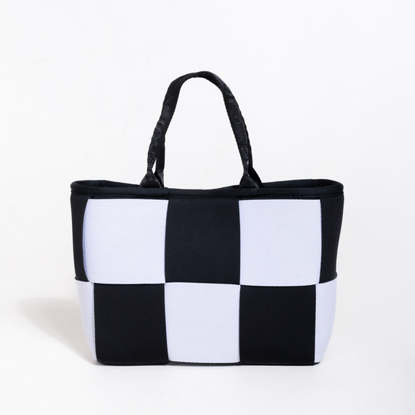 Forever 21 MINI ICON TOTE BLACK And WHITE