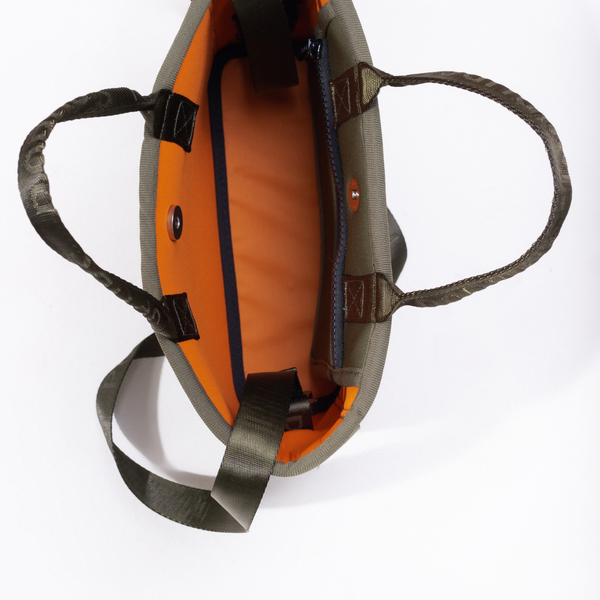 Forever 21 MINI ICON TOTE SAFARI GREEN