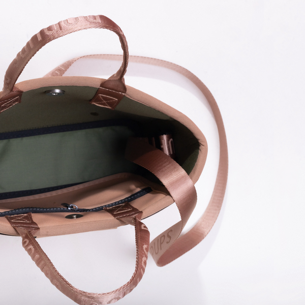 Forever 21 MINI ICON TOTE TAN